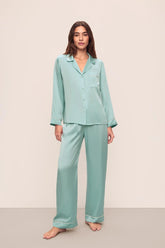 Inez Washable Silk Long PJ Set