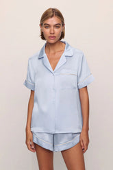 Inez Washable Silk Short PJ Set