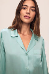 Inez Washable Silk Long PJ Set