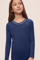 Kids TENCEL™ Modal Unisex Long PJ Set