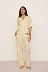 Nautico Relaxed Short Sleeve & Pant PJ Set