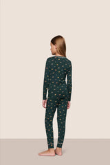 Kids Printed TENCEL™ Modal Unisex Long PJ Set