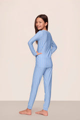 Kids Printed TENCEL™ Modal Unisex Long PJ Set