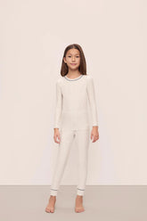 Kids Printed TENCEL™ Modal Unisex Long PJ Set