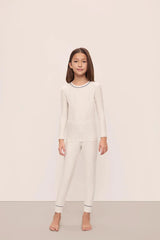 Kids Printed TENCEL™ Modal Unisex Long PJ Set