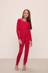 Kids TENCEL™ Modal Unisex Long PJ Set