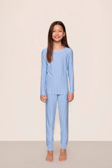 Kids Printed TENCEL™ Modal Unisex Long PJ Set