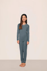 Kids TENCEL™ Modal Unisex Long PJ Set