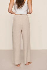 Linen Blend Relaxed Pant