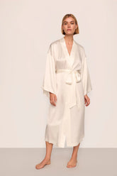 Inez Washable Silk Robe