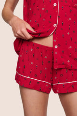 Gisele Printed TENCEL™ Modal Shortie Short PJ Set