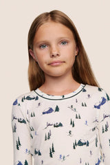 Kids Printed TENCEL™ Modal Unisex Long PJ Set
