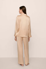 Inez Washable Silk Long PJ Set