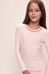 Kids Printed TENCEL™ Modal Unisex Long PJ Set