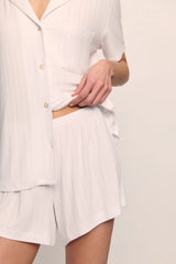 Gisele TENCEL™ Modal Rib Relaxed Short PJ Set