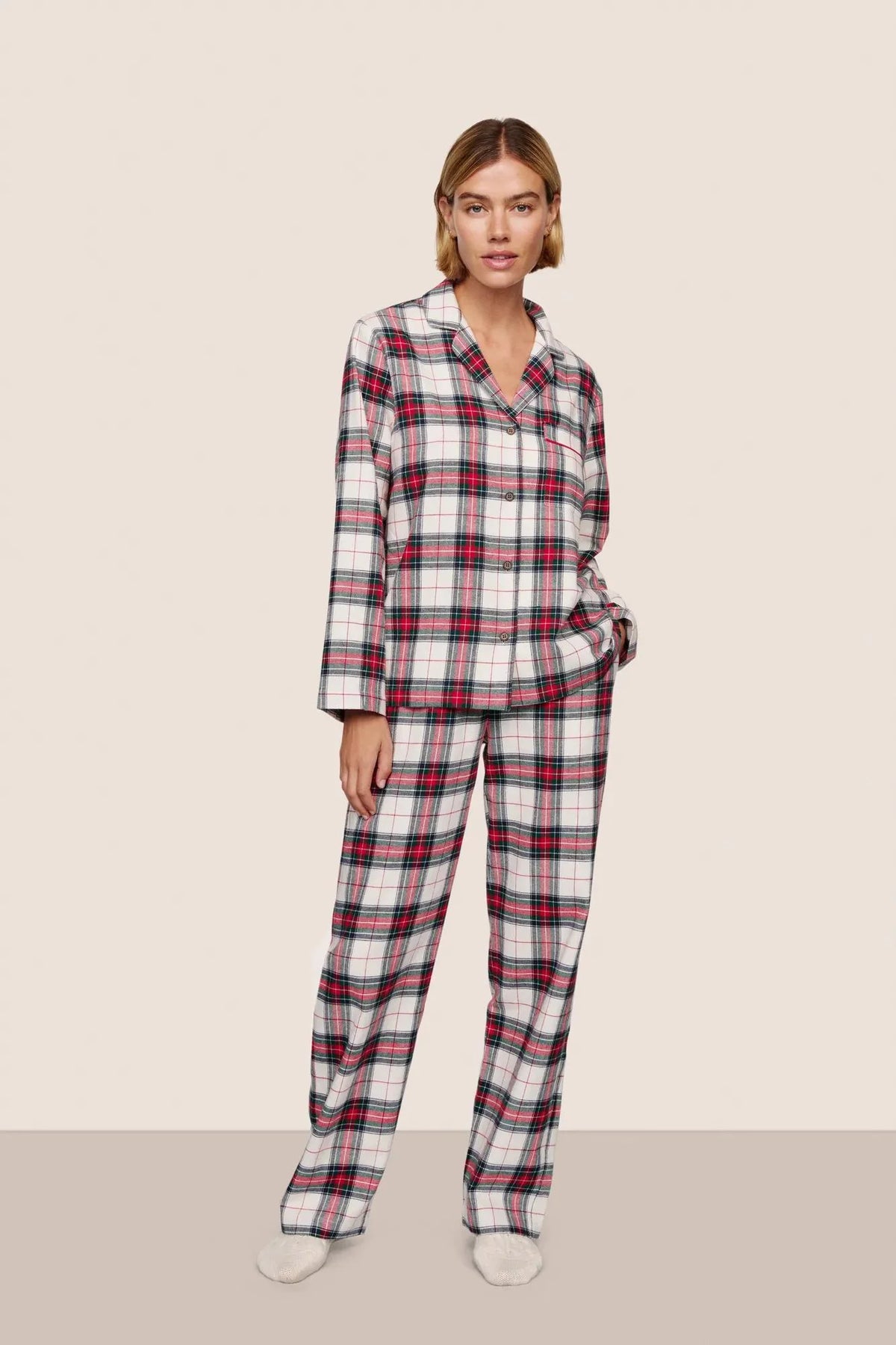 Flannel Long PJ Set