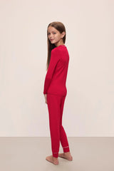 Kids TENCEL™ Modal Unisex Long PJ Set