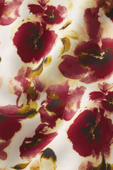 Eberjey x  Lily Aldridge - Inez Washable Silk Printed Eye Mask