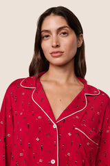 Gisele Printed TENCEL™ Modal Long PJ Set