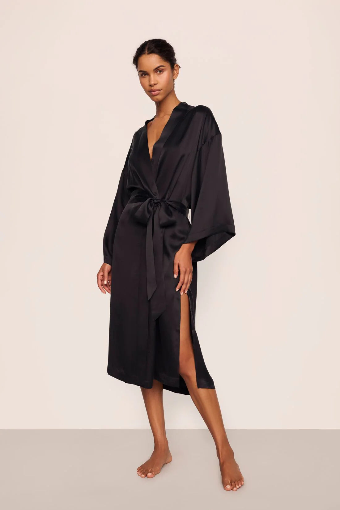Inez Washable Silk Robe