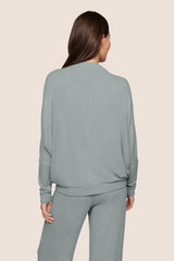 Cozy Time Mock Neck Pullover