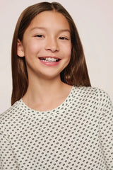 Kids Printed TENCEL™ Modal Unisex Long PJ Set