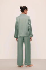 Inez Washable Silk Long PJ Set