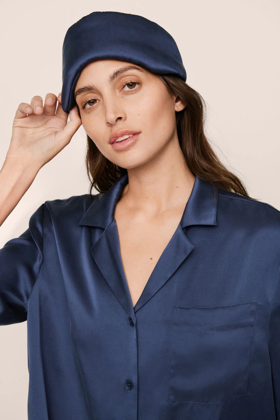 Inez Washable Silk Eye Mask