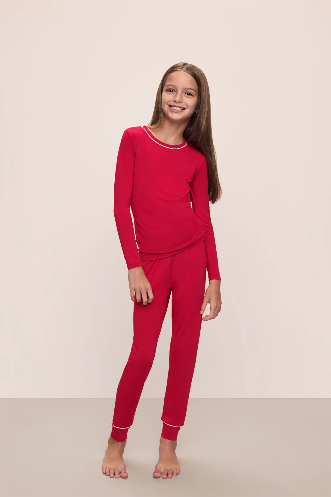 Kids TENCEL™ Modal Unisex Long PJ Set