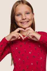 Kids Printed TENCEL™ Modal Unisex Long PJ Set