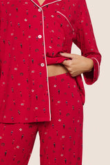 Gisele Printed TENCEL™ Modal Long PJ Set