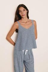 Linen Blend Relaxed Pant