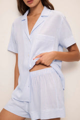 Nautico Shortie Short PJ Set
