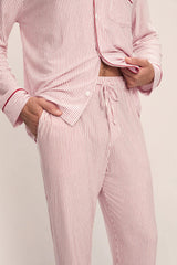 William Printed TENCEL™ Modal Long PJ Set