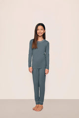 Kids TENCEL™ Modal Unisex Long PJ Set