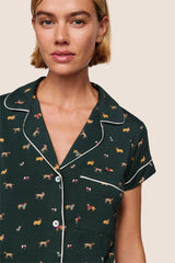 Gisele Printed TENCEL™ Modal Shortie Short PJ Set