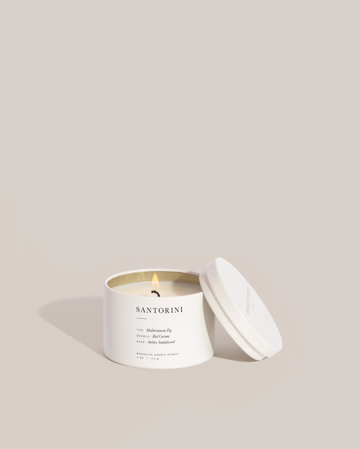 Brooklyn Candle Travel Candle - Santorini