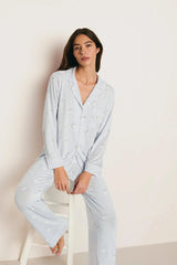 Gisele Printed TENCEL™ Modal Long PJ Set