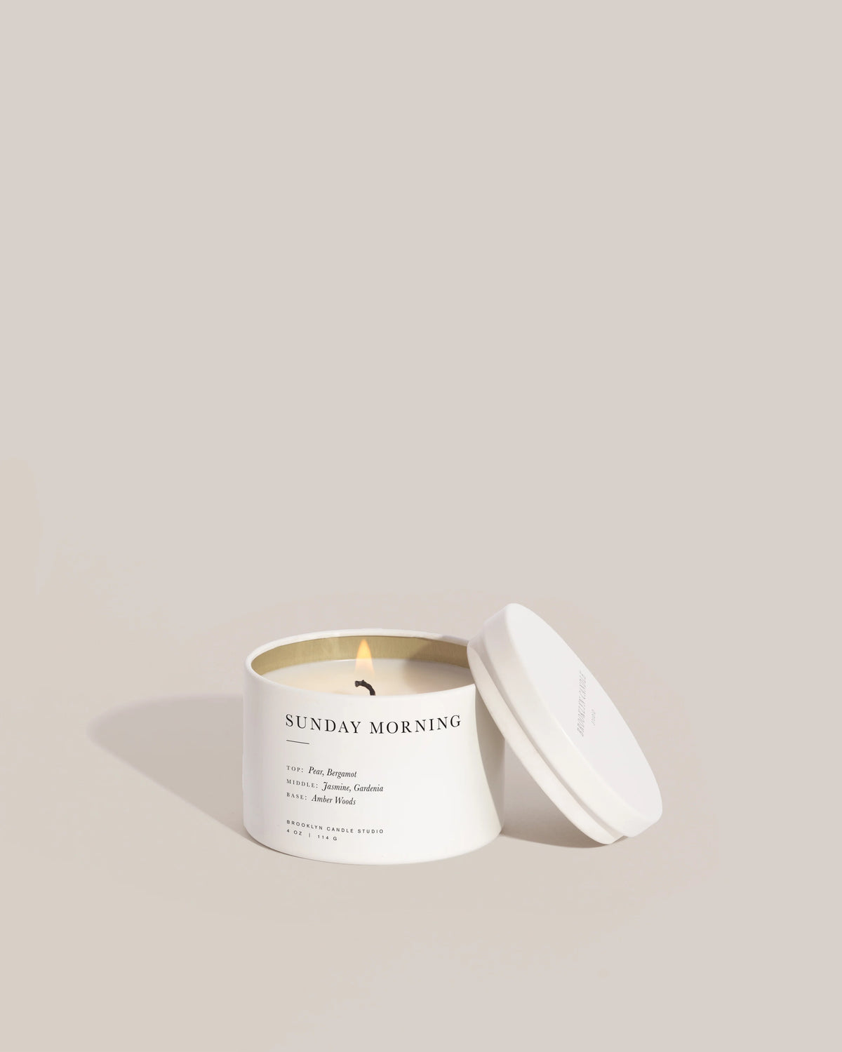 Brooklyn Candle Travel Candle - Sunday Morning