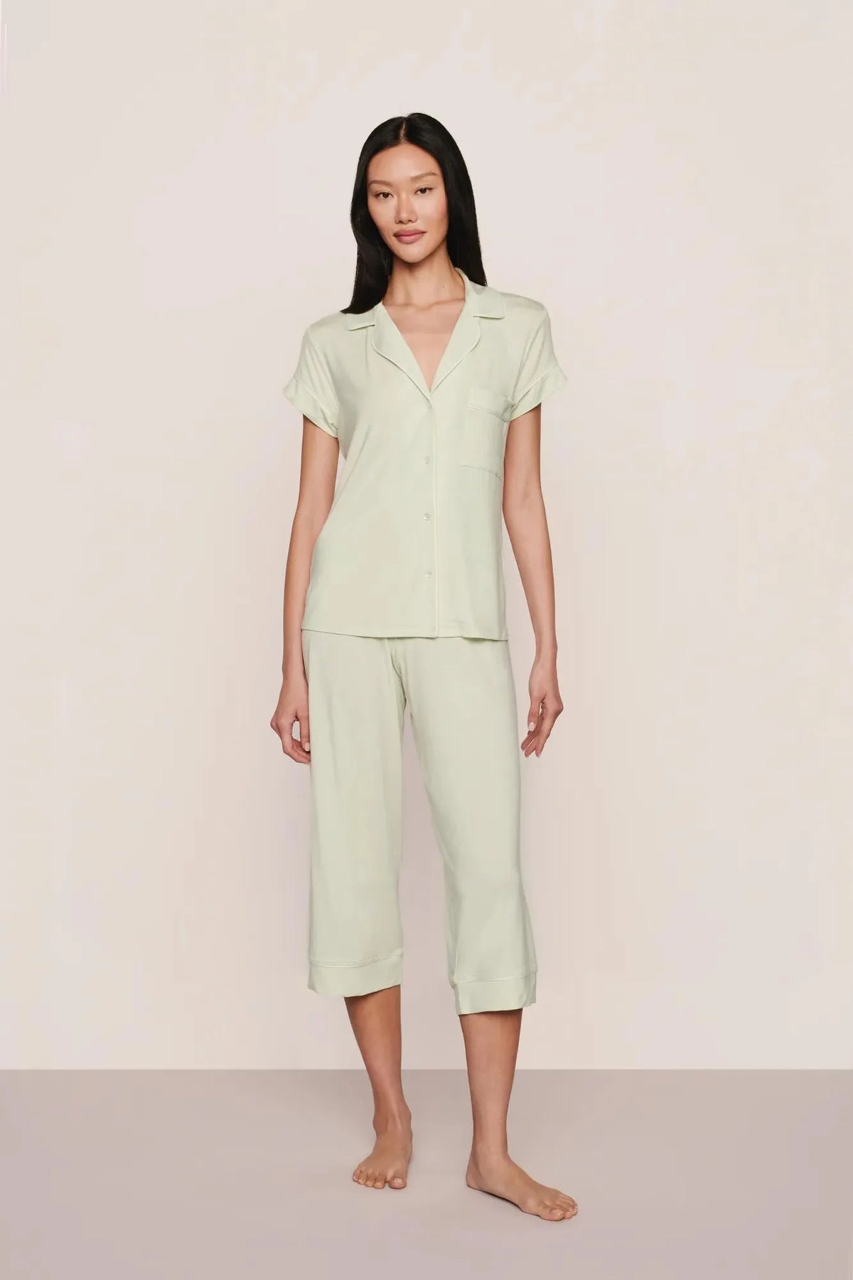 Gisele TENCEL™ Modal Short Sleeve Cropped PJ Set
