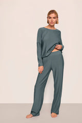 Softest Sweats Boat Neck Pullover