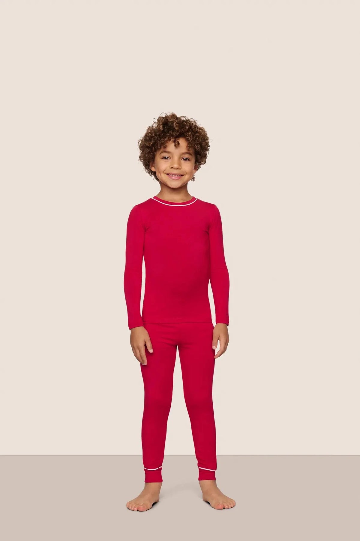 Kids TENCEL™ Modal Unisex Long PJ Set