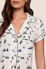 Gisele Printed TENCEL™ Modal Shortie Short PJ Set