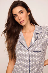 Gisele Printed TENCEL™ Modal Shortie Short PJ Set