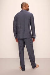 William Printed TENCEL™ Modal Long PJ Set