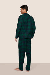 Men's Flannel Long PJ Set